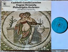 Carl Orff Catulli Carmina Ormandy Judith Blegen LP 🛀