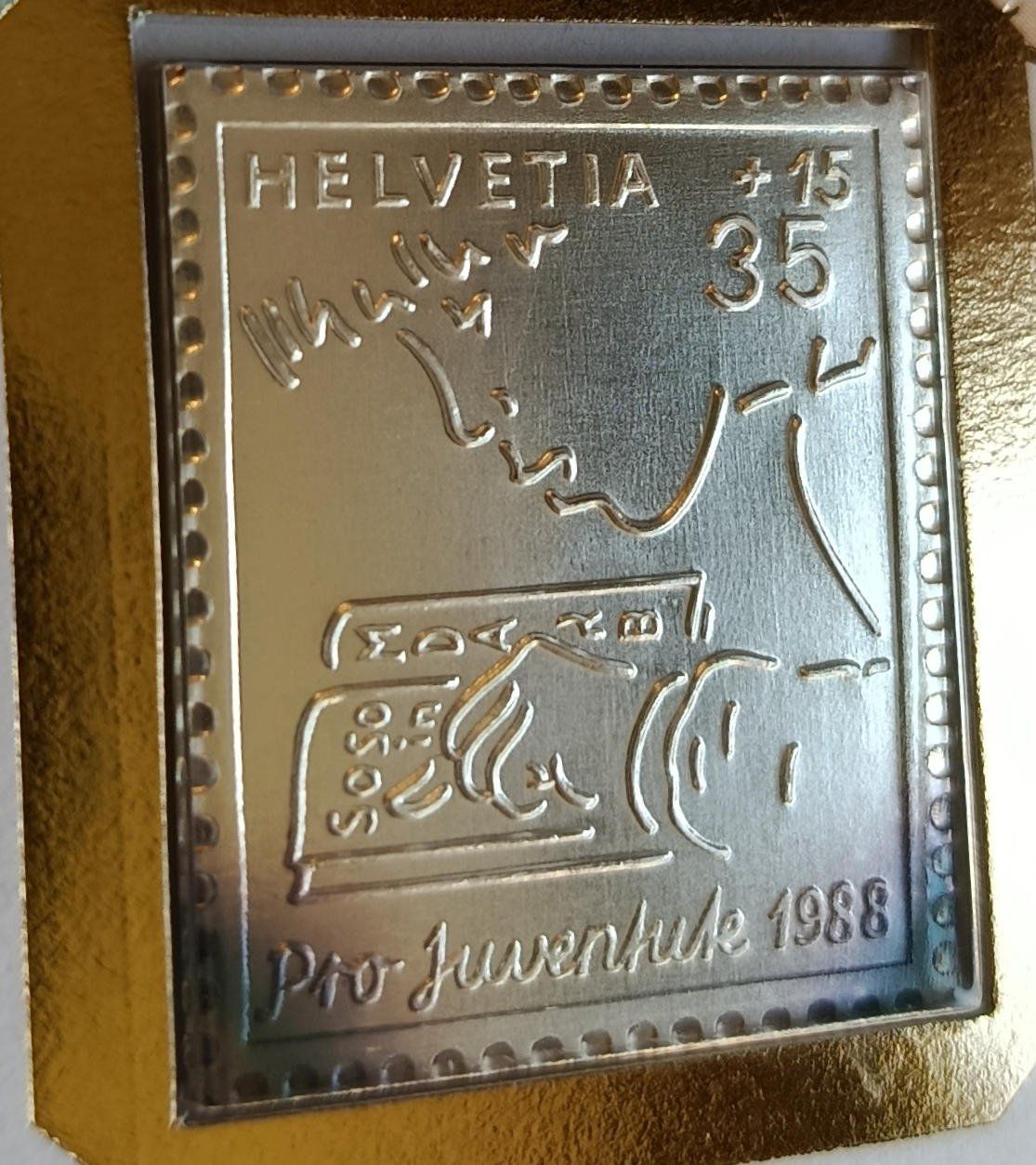 Medaglie: Numisbrief Lesen mit Silbermedaille ab 1 Fr. !! – Usato da Luzern venduto da Vreneli_1 1