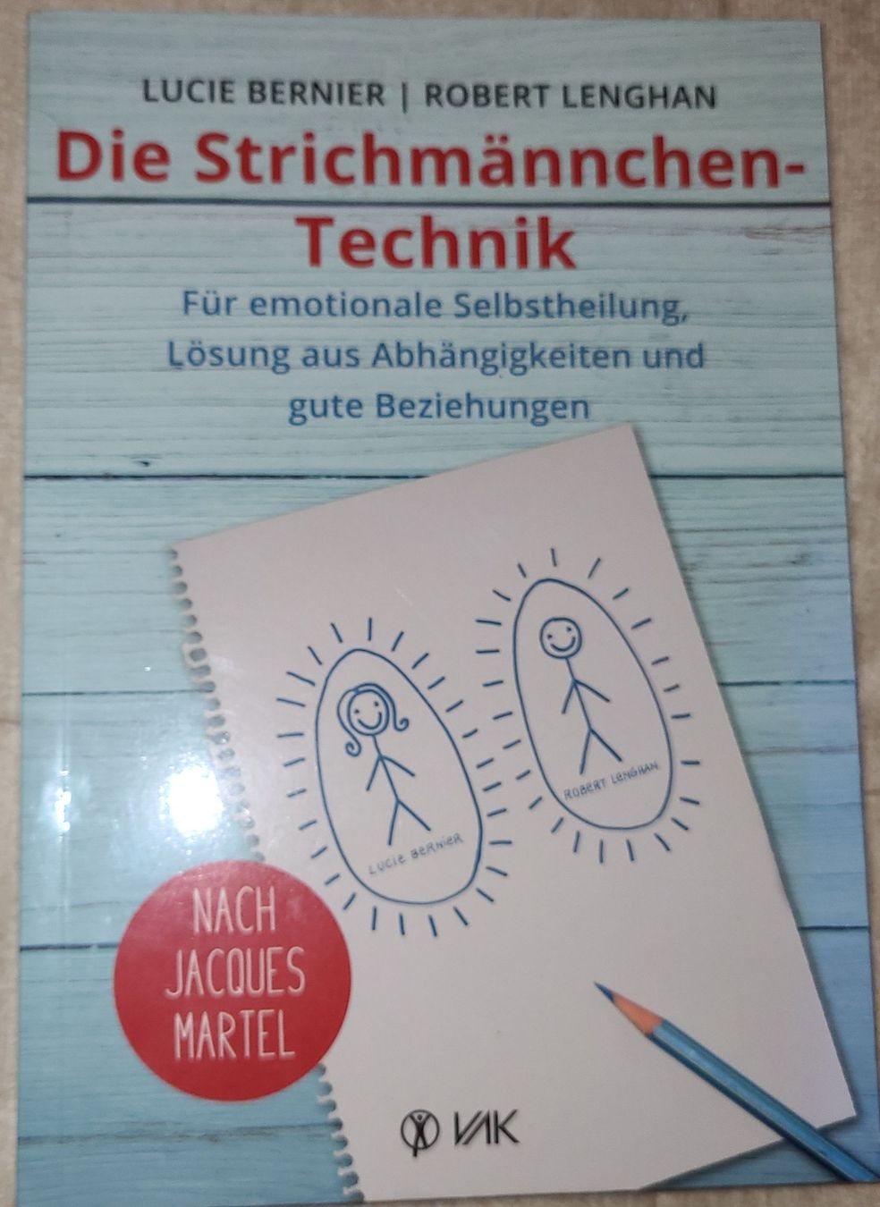Bücher: Die Strichmännchen-Technik Buch Lucie Bernier  – Gebraucht aus Horgenberg von Klatschmohnmaria
