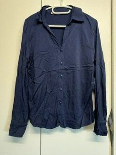 Bluse von Dream dunkelblau L