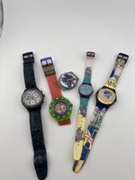 Lot 5 Swatch pas contrôle quartz 