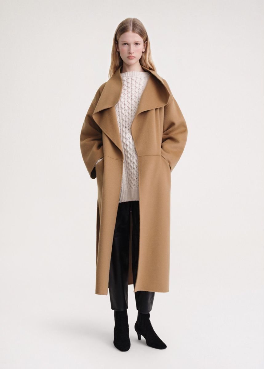 Totême Cappotti: Totême Wollmantel Gr. M, Beige – Usato da Zürich venduto da mgn1 2