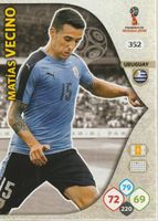 FIFA WORLD CUP RUSSIA 2018 Adrenalyn XL 352 MATIAS VECINO