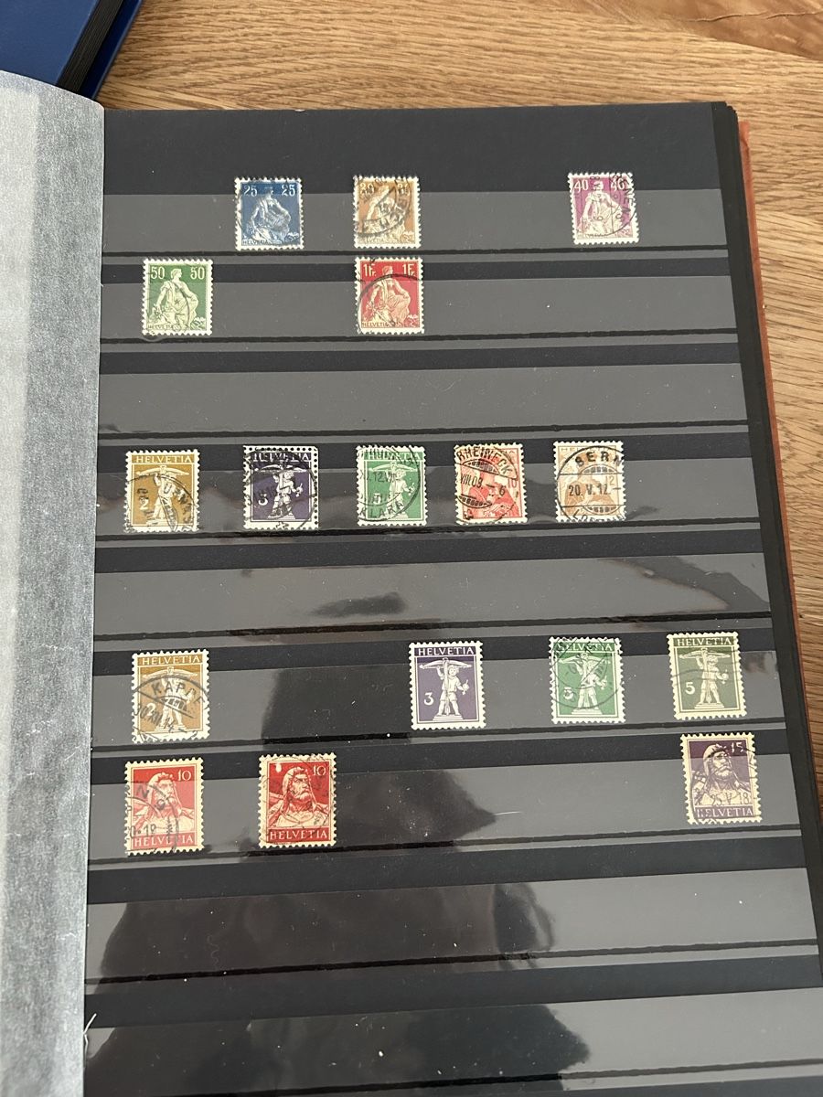 Tous les timbres: grosse Briefmarkensammlung – D'occasion à Henau par 250910 2