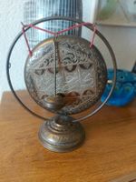 Antiker, orientalischer Tischgong aus Messing
