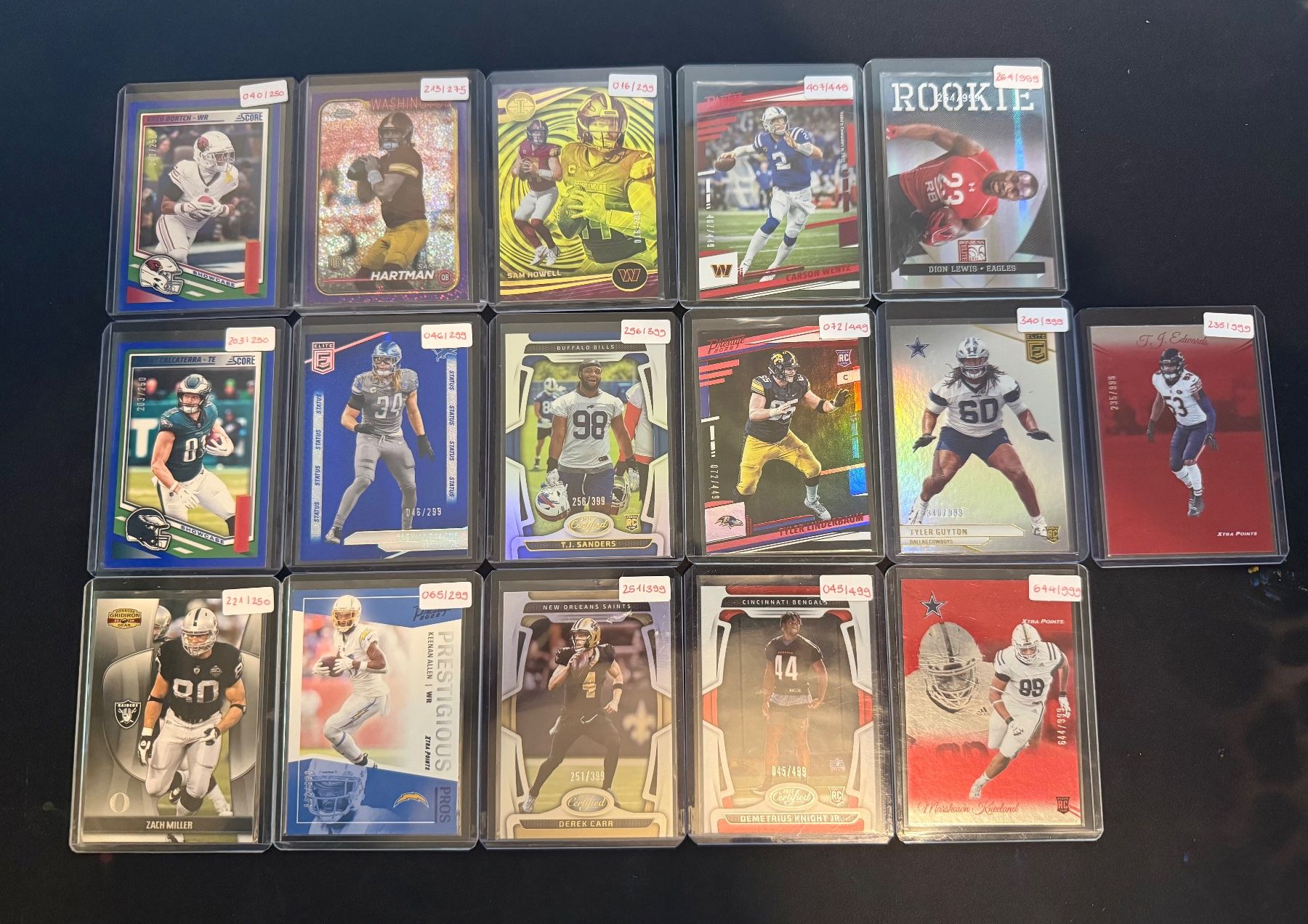 NFL Sammelbilder & Trading cards: 63 NFL Trading Cards! Numbered - Autograph - Patch – Gebraucht aus Malters von cap.design_ 4
