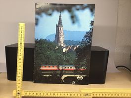 SBB Buch Bahnhofbrücke Zürich Limmat Kirche 1976