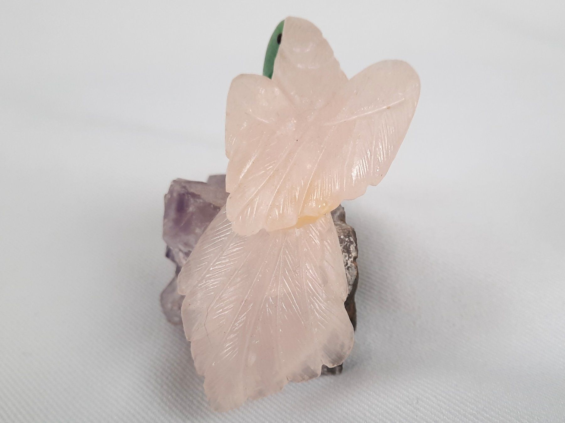 Pierres précieuses: 2 Amethyst mit Vogel – D'occasion à Beinwil am See par Restwert_Beinwil 5