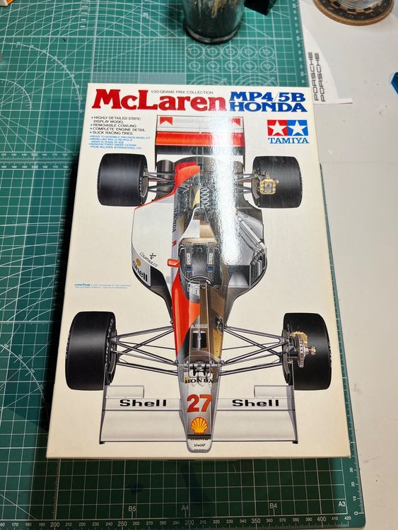 Tamiya McLaren MP4/5B mit viel Zubehör (Neu und originalverpackt) in ...
