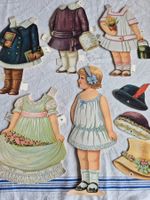 Lady Anne Anziehpuppe aus Papier, Vintage