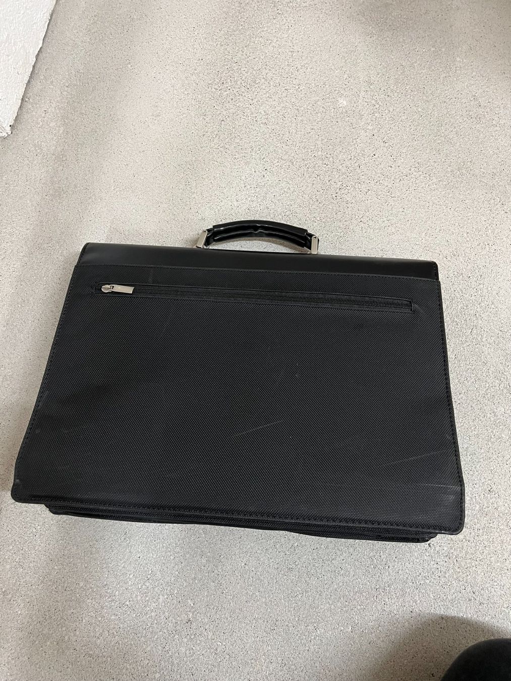 Valigie & Borse: Navyboot Aktentasche schwarz Leder/Nylon gebraucht – Usato da Volketswil venduto da Lootington_Post 1