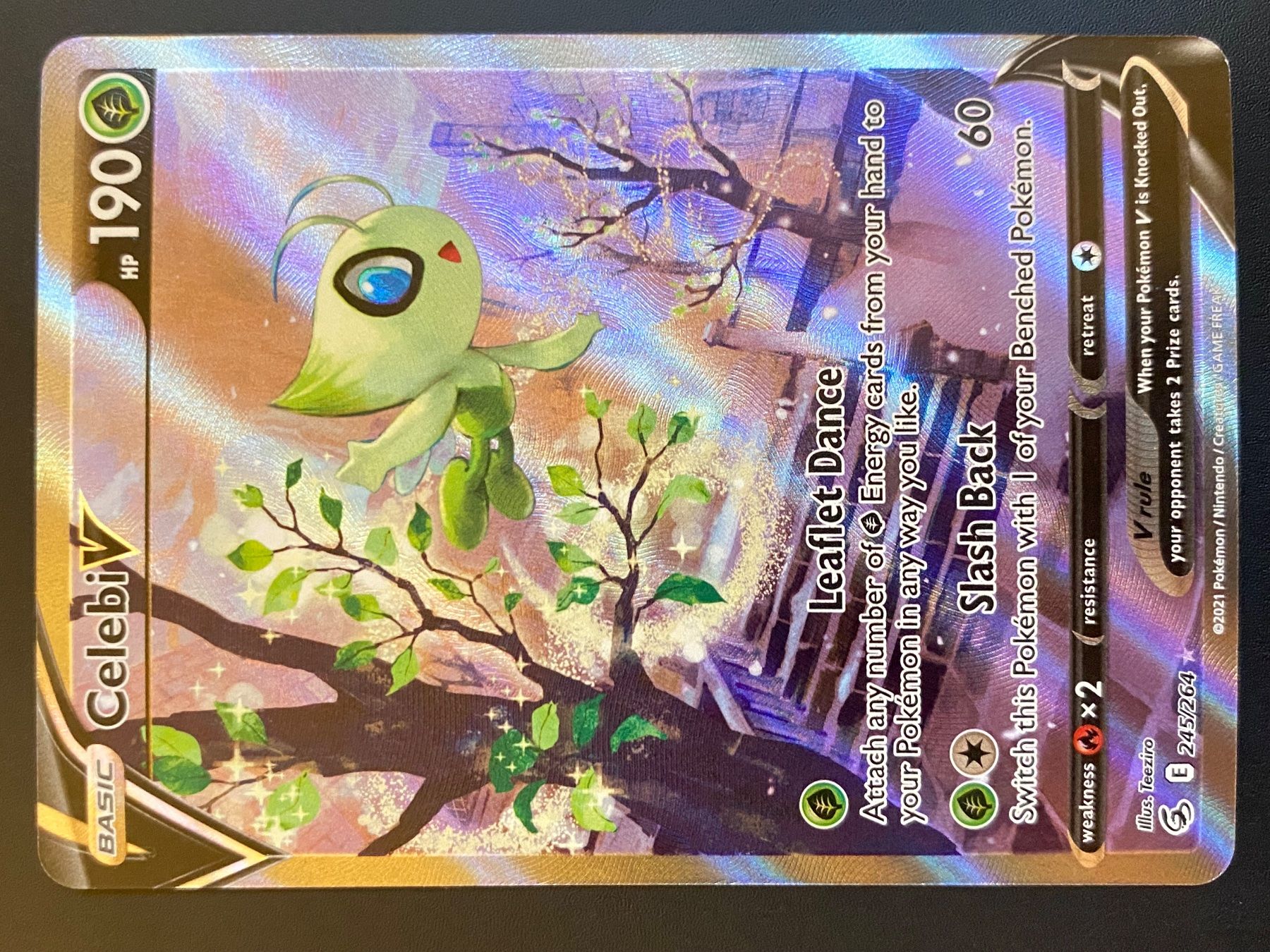 Celebi V 245/264 - Fusion Strike - NM - EN (Neu (gemss Beschreibung ...