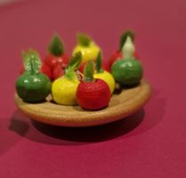 Äpfel für Puppenhaus/Puppenstube 