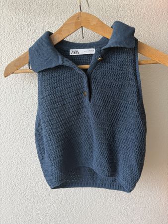 Vintage crop top ZARA
