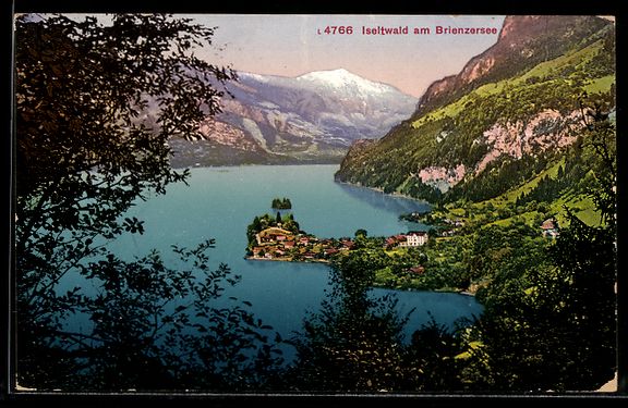 Cartes postales: AK Iseltwald, Ort am Brienzersee – D'occasion à Berlin par bartko-reher