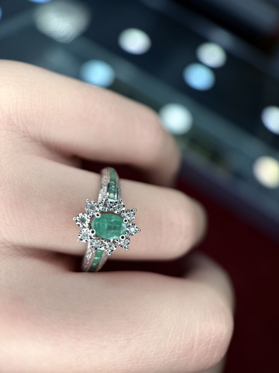 Anelli: Eleganter Smaragd Ring  – Nuovo (secondo la descrizione) da Wallisellen venduto da Juwelier_Aurum 4