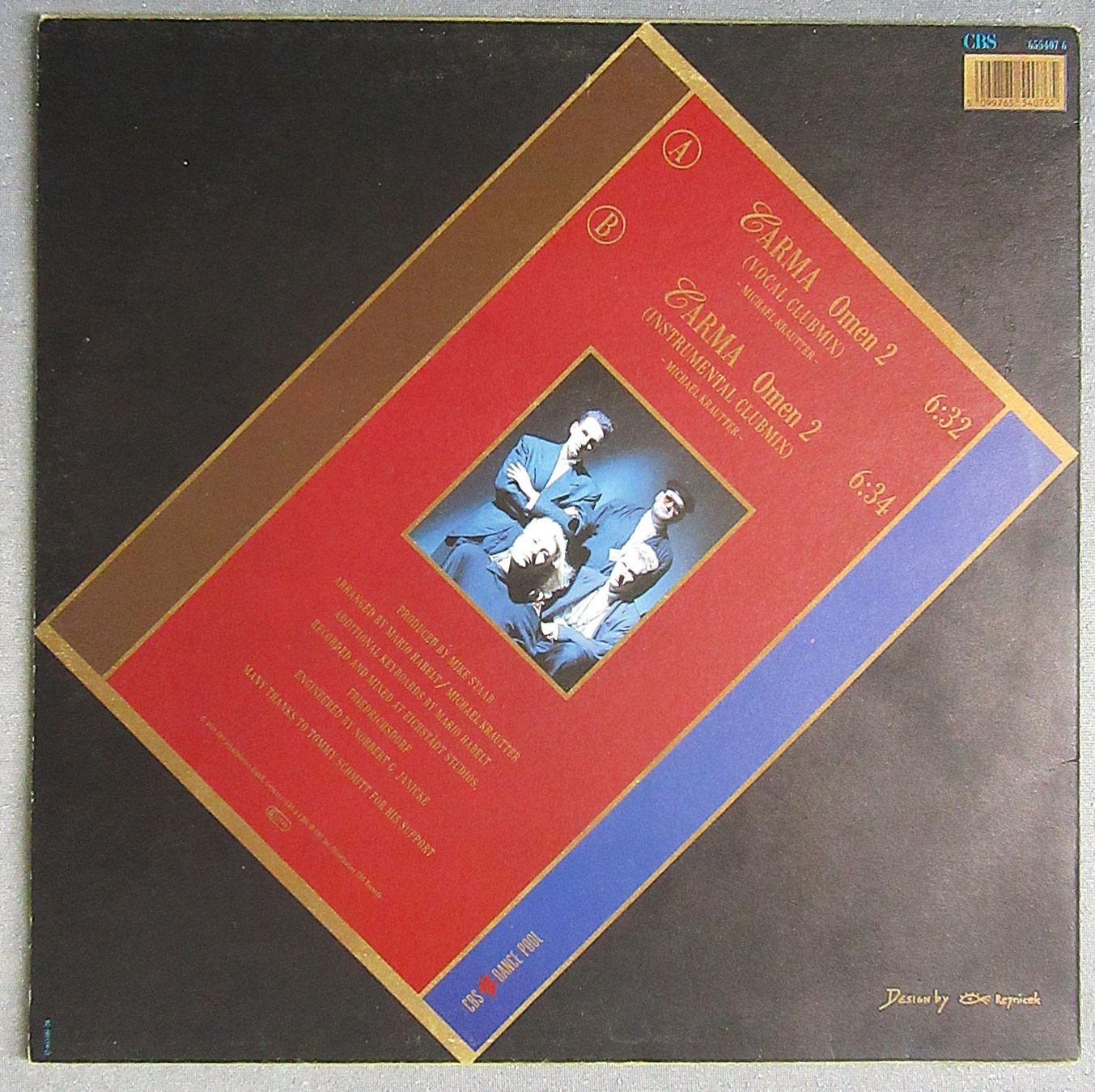 Schallplatten: Mysterious Art - Carma - Omen 2 / Maxi Single ab CHF 3.00 – Gebraucht aus Auenstein von Padabimbim 1
