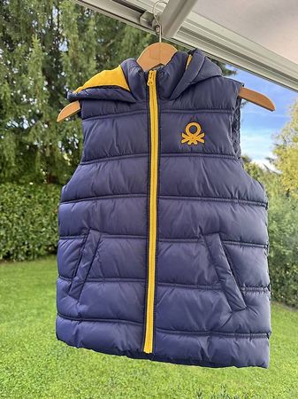 Benetton Gilet Weste M 7-8 Jahre