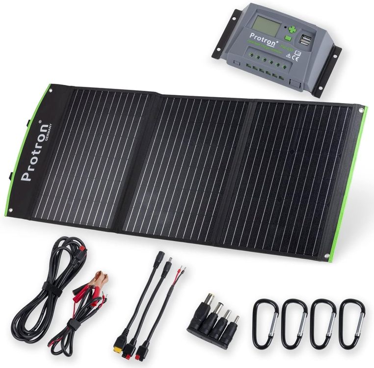 Dispositivi a energia solare: Faltbares 100W MonoKristallin Solarmodul – Nuovo e nell'imballaggio originale da Bottighofen venduto da zaap