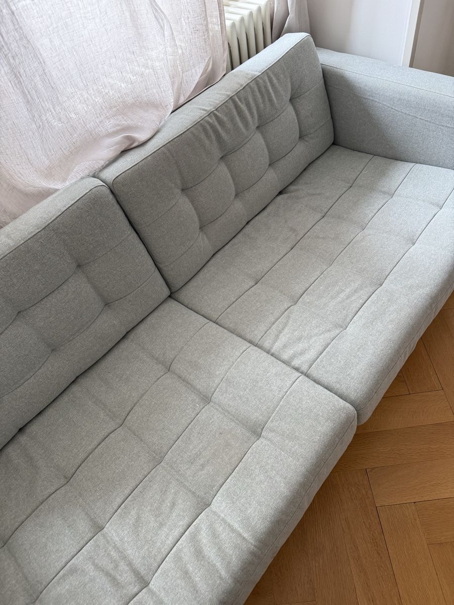 Divani: Grün-blaues 3er Sofa – Usato da Bern venduto da Josefineee 1