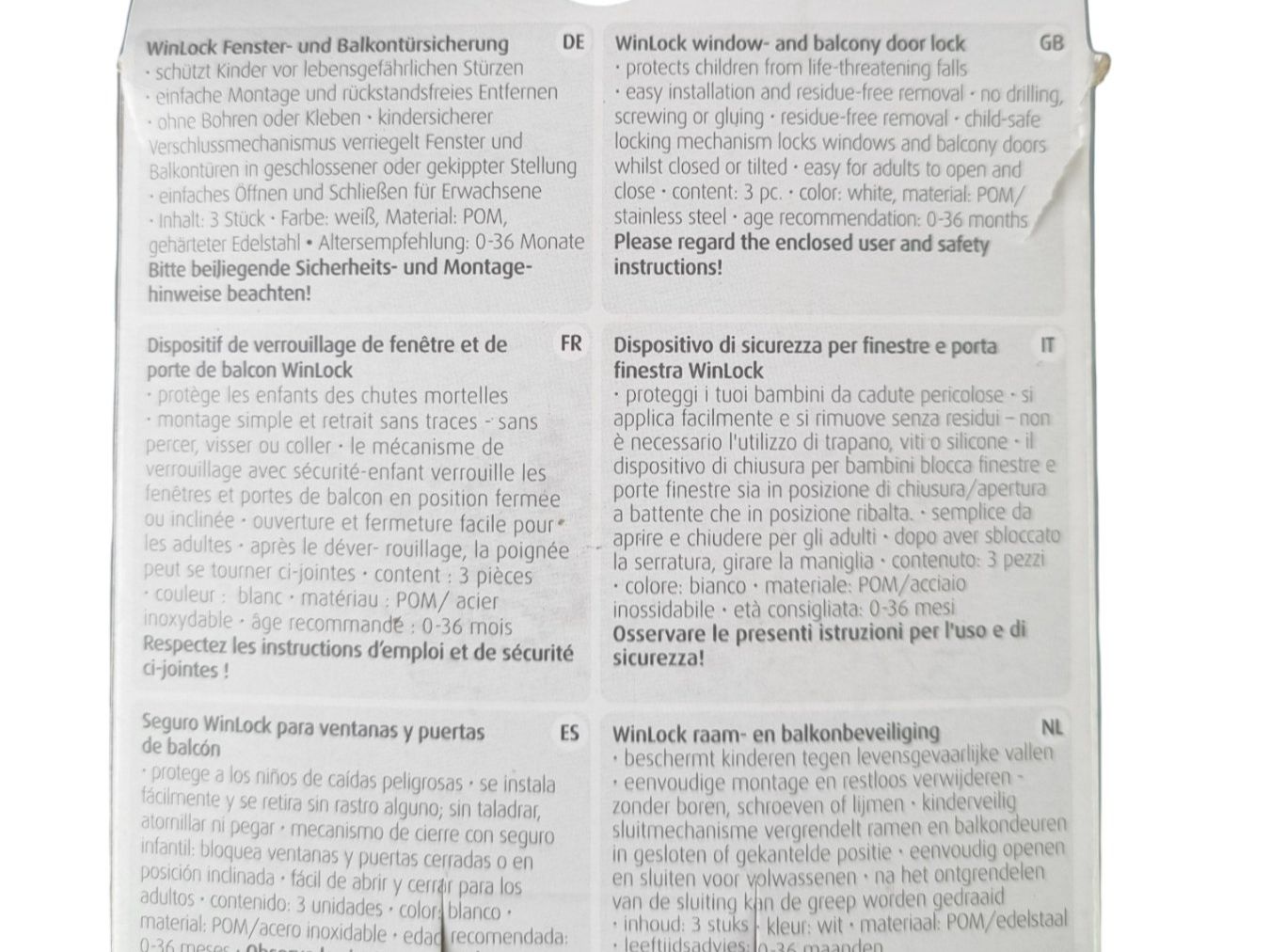 Fenêtres: Reer WinLock Fenstersicherung – Neuf (Voir description) à Wangen b. Olten par Restwert_Wangen 3