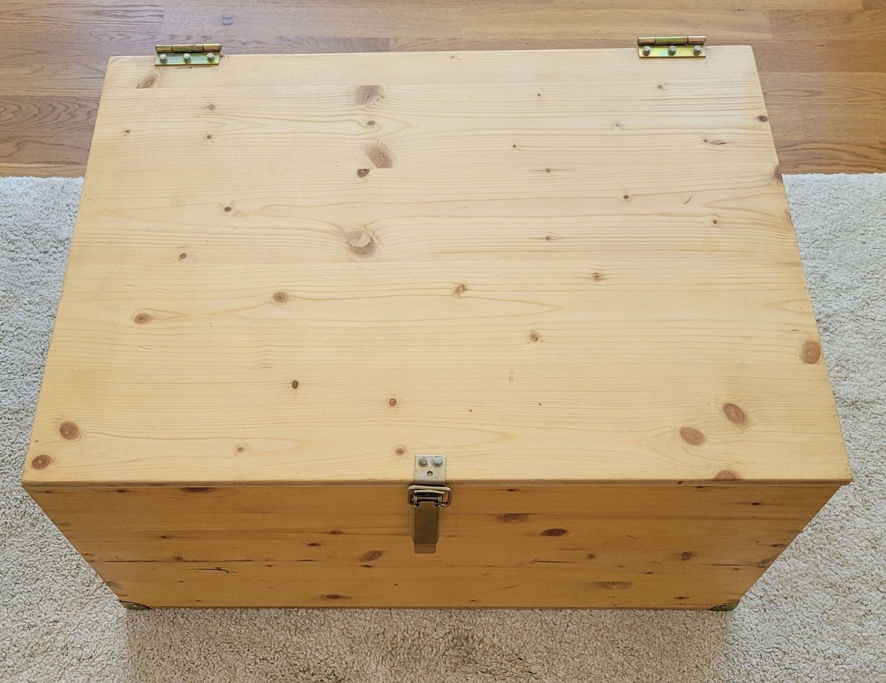 Grosse, stabile Holzkiste, abschliessbar (Gebraucht) in Zürich für CHF 40 – nur Abholung auf Ricardo kaufen