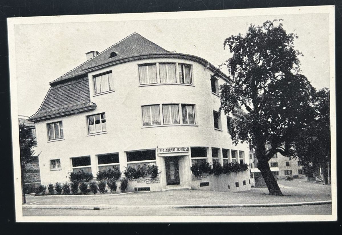Cartoline postali: Zürich Restaurant Schlüssel  – Usato da Horw venduto da Tellbub