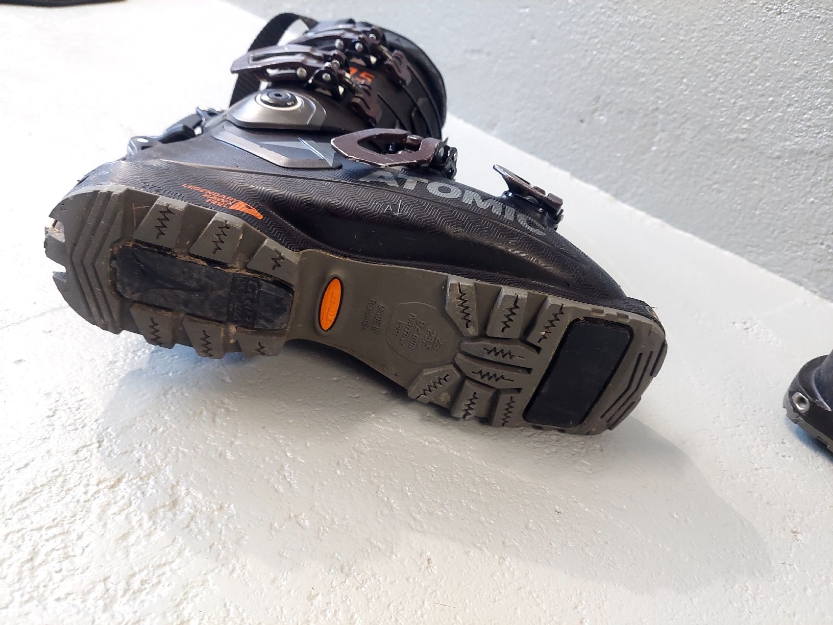 Atomic Sci: Atomic hawx ultra xtd 23.5 – Usato da Vauffelin venduto da Cbelet25 1