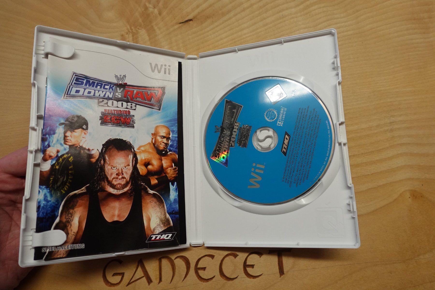 Nintendo Giochi: WWE SmackDown vs. Raw 2008 – Usato da Steinach venduto da Gamecet 3