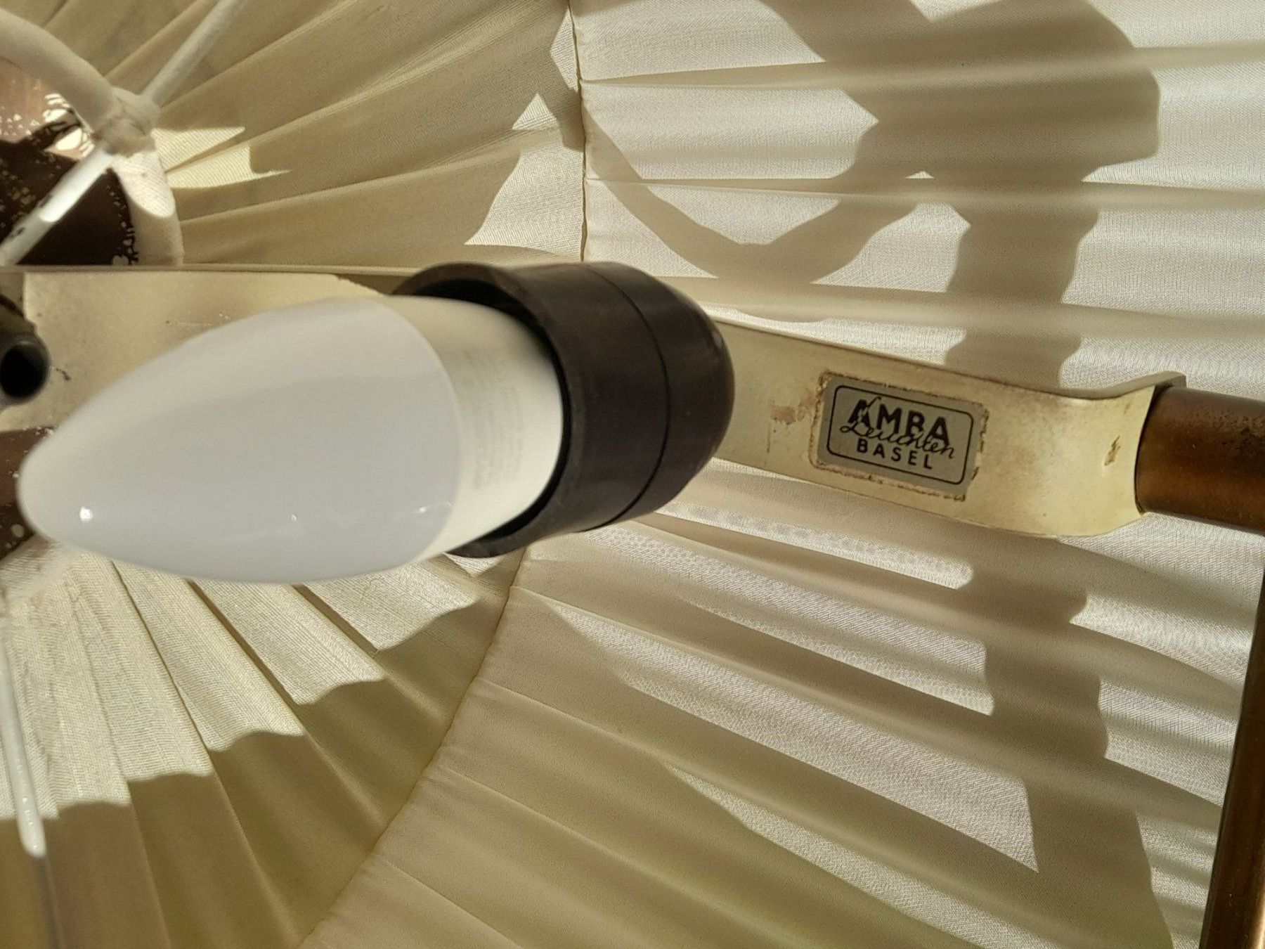 Amba Lampade: Design Tischleuchte A.Müller/AMBA – Usato da Aeschi b.Spiez venduto da 52_wochen 5