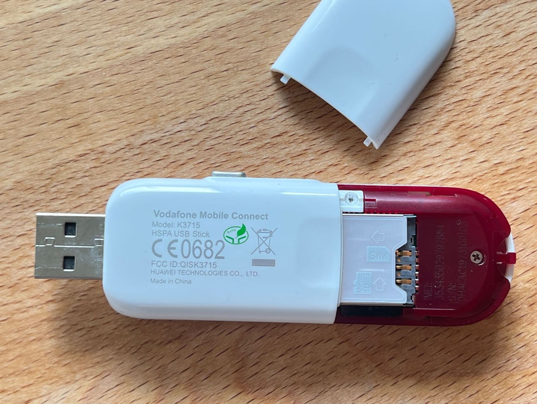 Huawei Chiavette USB: Swisscom Vodafone Mobile Surfstick K3715 – Usato da Zürich venduto da Bill.lee 2