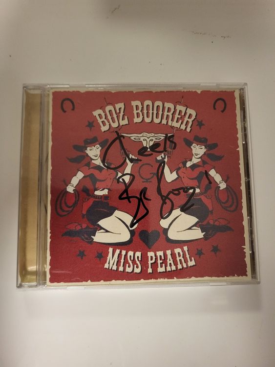 Signierte CD Boz Boorer Miss Pearl Rarität , UK (Gebraucht) in Uster ...