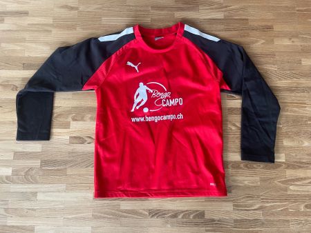Sport-/Fussball-Shirt Langarm PUMA - Grösse 140