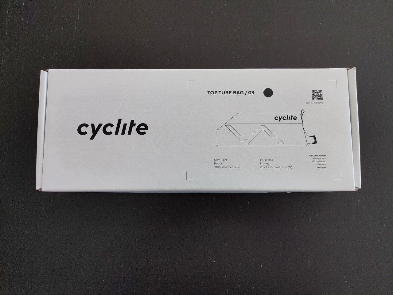 Borse: Cyclite TOP TUBE BAG / 03 – Usato da Menziken venduto da qatrick