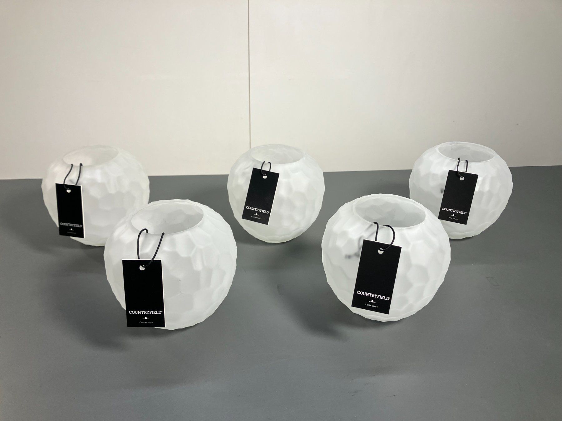 Vasen & Gefässe: 5 St. CF-Summer Designer Milchglas Vasen ab 1.- – Neu (gemäss Beschreibung) aus Lichtensteig von Buy24International