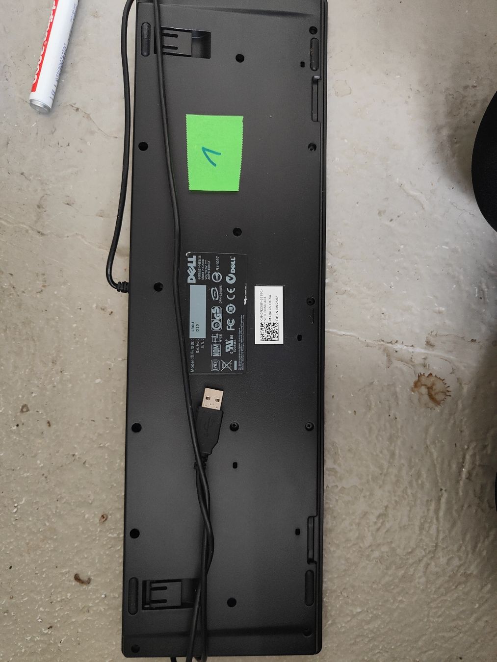 Dell Tastiere: Schwarze Dell Tastatur USB – Usato da Möriken AG venduto da ste_sdp9 1