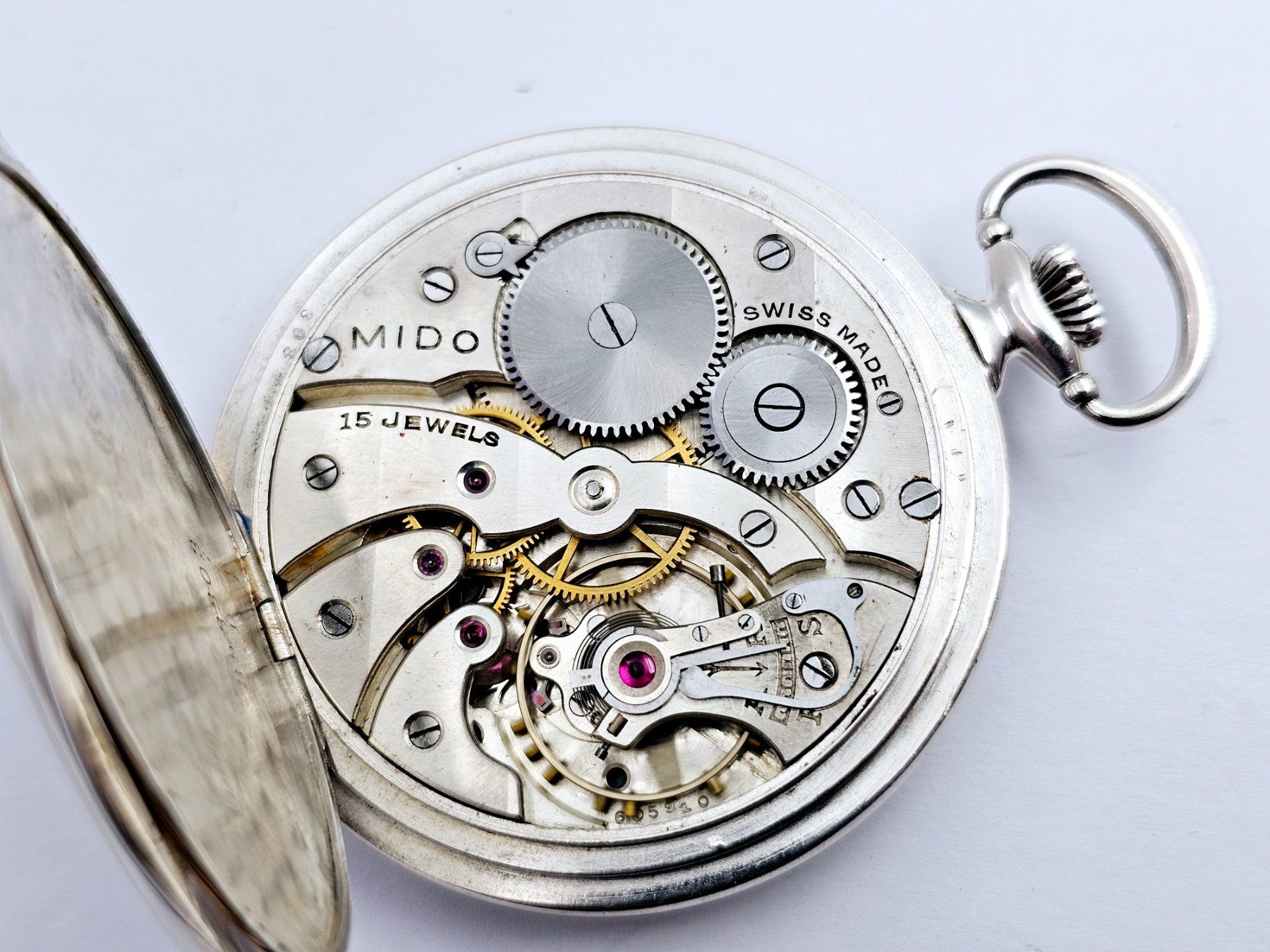 Orologi: Mido Taschenuhr 800 Silber – Usato da Bassersdorf venduto da AnkerWatch 2