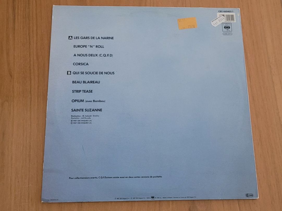 Vinyles: LP  Jacques Dutronc – D'occasion à Martigny par MZ-67 1