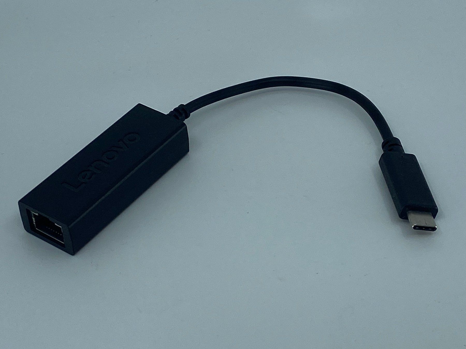 Lenovo Unità & Adattatore: Lenovo Netzwerk-Adapter USB Typ-C auf LAN – Nuovo e nell'imballaggio originale da Langwiesen venduto da Restposten-24 2