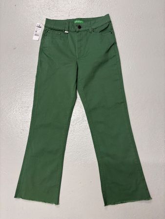 Neue Benetton Hose Gr. 26, Grün 7/8 Länge
