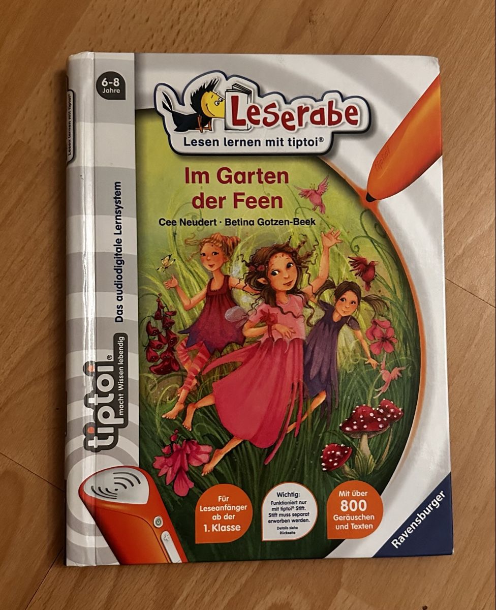 Tiptoi Giocattoli: TipToi, Leserabe, Im Garten der Feen – Usato da Full-Reuenthal venduto da xeneya
