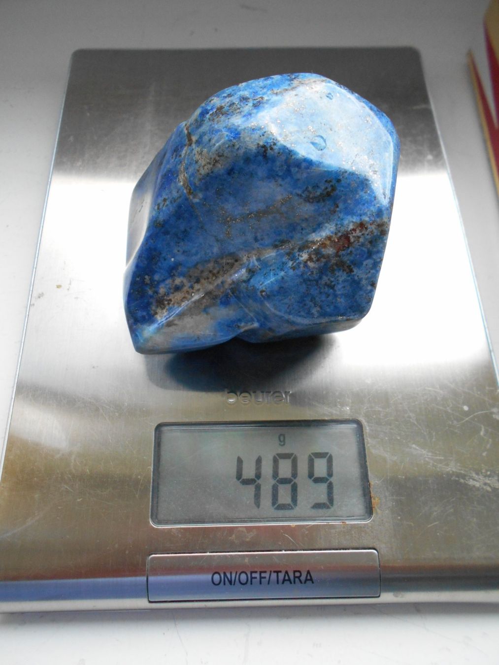 Mineralien & Heilsteine: Lapis Lazuli Afghanistan ca. 489 gr. Free Form – Neu (gemäss Beschreibung) aus Zürich von swisscristal01 4