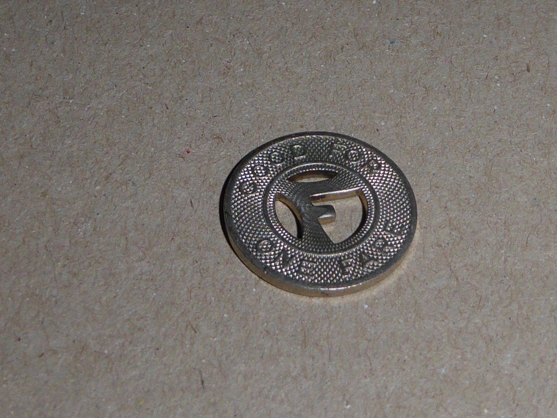Medaglie: Jeton  Token  USA  Fullington Auto Bus Co.Inc. – Usato da Thun venduto da 427er 3