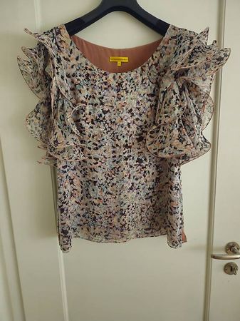 Catherine Malandrino Seidenbluse, Gr. 38 (US 6)