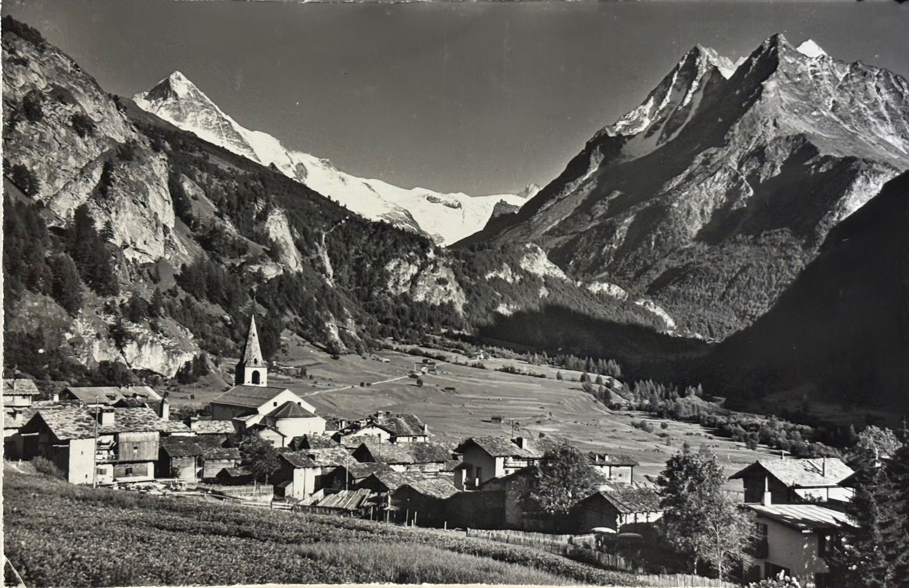 Ansichtskarten: Klopfenstein, Evolène, Val d' Hérens – Gebraucht aus Frauenfeld von Merk52