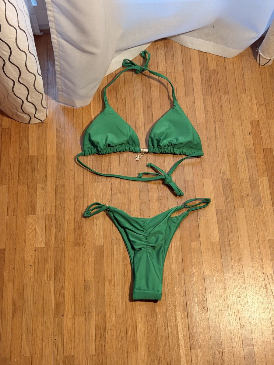 Costumi da bagno & Bikini: Maillot de bain vert 2 pièces – Nuovo e nell'imballaggio originale da Le Lignon venduto da Ana2831 2