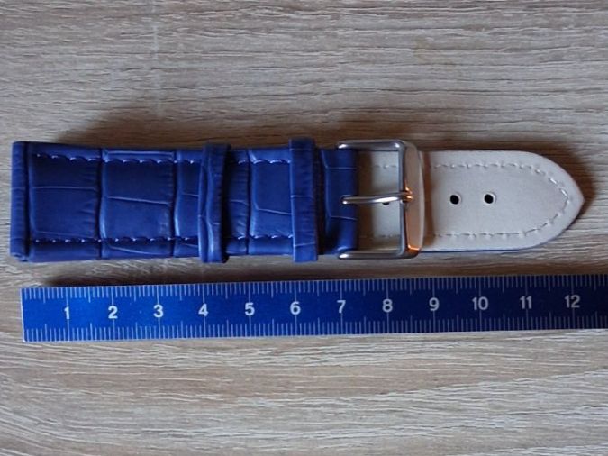 Bracciali & Braccialetti: 24mm Bracelet de montre en cuir – Nuovo (secondo la descrizione) da Biel/Bienne venduto da mod_c76f