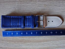 24mm Bracelet de montre en cuir