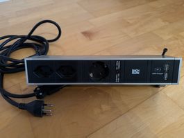 Bachmann Steckdosenleiste mit USB Ladegerät - Neuwertig! 5St