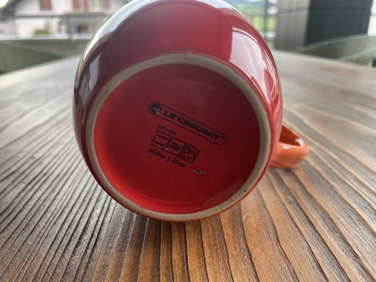Le Creuset Karaffen: Le Creuset Krug orange 0.6 Kiter – Neu (gemäss Beschreibung) aus Küssnacht am Rigi von Ginger027 2